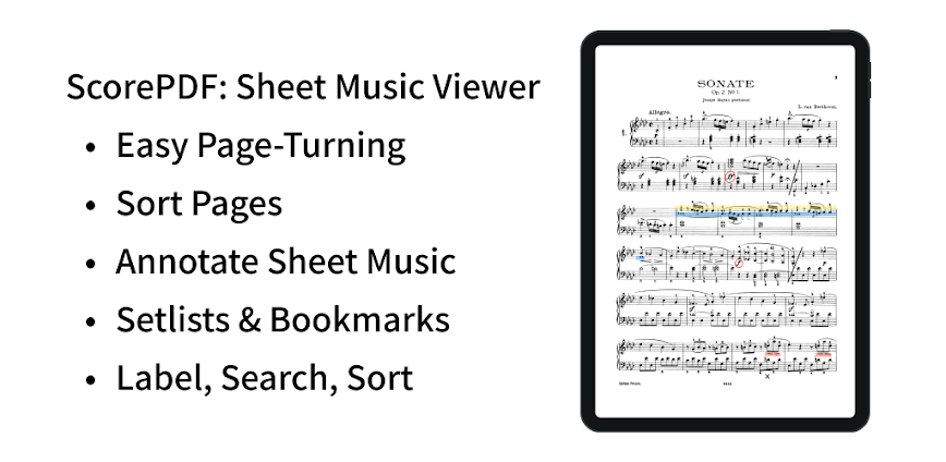 ScorePDF: Sheet Music Viewer