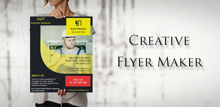 Flyers, Poster Maker, Design