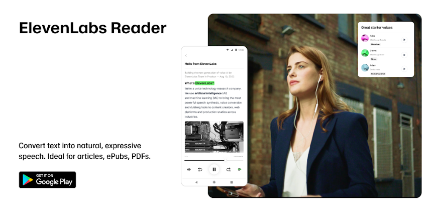 ElevenReader - Text To Speech
