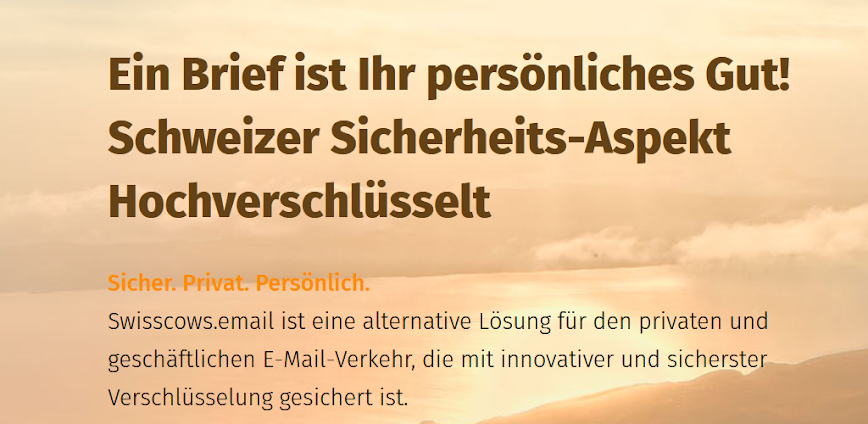 Swisscows Email - Secure Mail