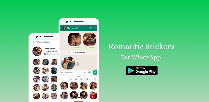 Romantic Stickers WASticker.ly